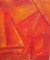 Acrylic textures, Sunset abstract angles.